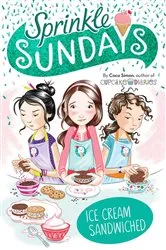 Book cover of Ice Cream Sandwiched by Coco Simon