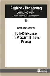 Book cover of Ich-Diskurse in Maxim Billers Prosa by Dorothee Gelhard