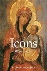 Book cover of Icons 120 illustrations by Lyudmila Milyayeva