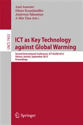 Book cover of ICT as Key Technology against Global Warming by Axel Auweter