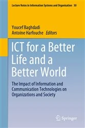 Book cover of ICT for a Better Life and a Better World by Youcef Baghdadi