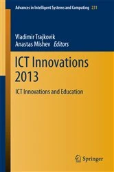 Book cover of ICT Innovations 2013 by Vladimir Trajkovik