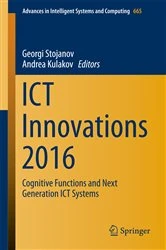 Book cover of ICT Innovations 2016 by Georgi Stojanov