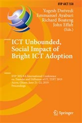 Book cover of ICT Unbounded, Social Impact of Bright ICT Adoption by Yogesh Dwivedi