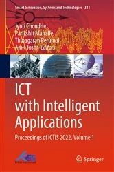 Book cover of ICT with Intelligent Applications by Jyoti Choudrie