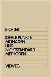Book cover of Ideale Punkte, Monaden und Nichtstandard-Methoden by Unknown