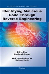 Book cover of Identifying Malicious Code Through Reverse Engineering by Abhishek Singh