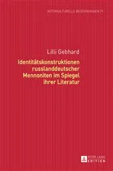 Book cover of Identitaetskonstruktionen russlanddeutscher Mennoniten im Spiegel ihrer Literatur by Michael Dallapiazza