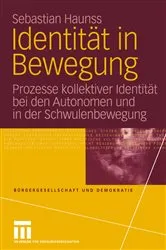 Book cover of Identität in Bewegung by Sebastian Haunss