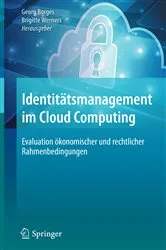 Book cover of Identitätsmanagement im Cloud Computing by Georg Borges