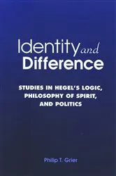Book cover of Identity and Difference by Philip T. Grier