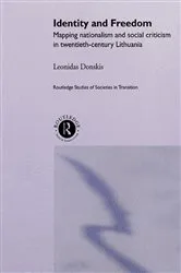 Book cover of Identity and Freedom by Leondas Donskis