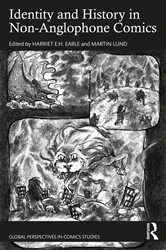Book cover of Identity and History in Non-Anglophone Comics by Harriet E.H. Earle