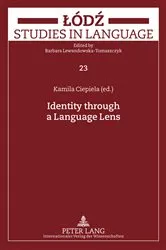 Book cover of Identity through a Language Lens by Barbara Lewandowska-Tomaszczyk