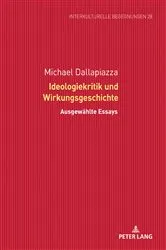 Book cover of Ideologiekritik und Wirkungsgeschichte by Michael Dallapiazza