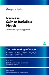 Book cover of Idioms in Salman Rushdie’s Novels by Wladyslaw Witalisz