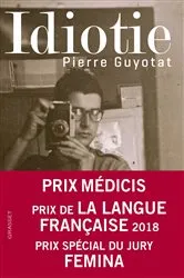 Book cover of Idiotie by Pierre Guyotat
