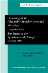 Book cover of Einleitung in die Allgemeine Sprachwissenschaft (1884–1890) together with Zur Literatur der Sprachenkunde Europas (Leipzig, 1887) by Unknown