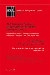 Book cover of IFLA Cataloguing Principles: Steps towards an International Cataloguing Code, 3 by Unknown