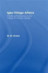 Book cover of Igbo Village Affairs by Margaret M. Green