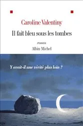 Book cover of Il fait bleu sous les tombes by Caroline Valentiny