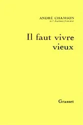 Book cover of Il faut vivre vieux by Unknown