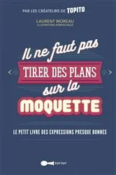 Book cover of Il ne faut pas tirer des plans sur la moquette by Laurent Moreau