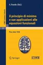 Book cover of Il principio di minimo e sue applicazioni alle equazioni funzionali by Unknown