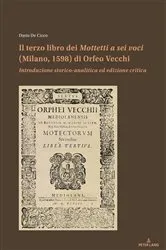 Book cover of Il terzo libro dei Mottetti a sei voci (Milano, 1598) di Orfeo Vecchi by Unknown