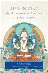 Book cover of Illuminating the Thirty-Seven Practices of a Bodhisattva by Chokyi Dragpa