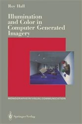 Book cover of Illumination and Color in Computer Generated Imagery by Roy Hall