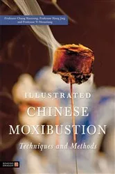 Book cover of Illustrated Chinese Moxibustion Techniques and Methods by Unknown