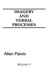 Book cover of Imagery and Verbal Processes by A. Paivio