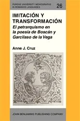 Book cover of Imitación y transformación by Anne J. Cruz