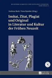 Book cover of Imitat, Zitat, Plagiat und Original in Literatur und Kultur der Fruehen Neuzeit by Nicola Kaminski