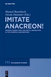 Book cover of Imitate Anacreon! by Manuel Baumbach