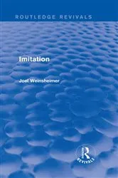 Book cover of Imitation (Routledge Revivals) by Joel Weinsheimer