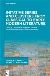 Book cover of Imitative Series and Clusters from Classical to Early Modern Literature by Colin Burrow