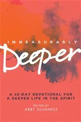 Book cover of Immeasurably Deeper by Abby Guinness