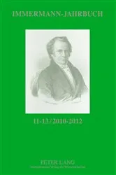 Book cover of Immermann-Jahrbuch 11-13 / 2010-2012 by Peter Hasubek