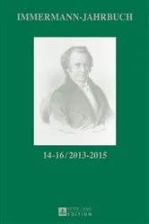 Book cover of Immermann-Jahrbuch 14–16 / 2013–2015 by Peter Hasubek