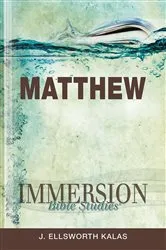 Book cover of Immersion Bible Studies: Matthew by Mark Price