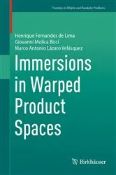 Book cover of Immersions in Warped Product Spaces by Unknown
