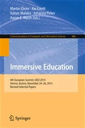 Book cover of Immersive Education by Martin Ebner