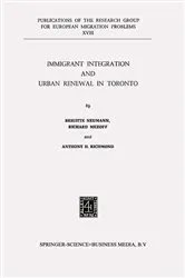 Book cover of Immigrant Integration and Urban Renewal in Toronto by B. de Neumann