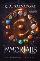 Book cover of Immortalis by R. A. Salvatore