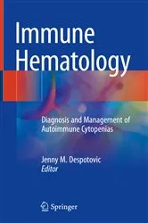 Book cover of Immune Hematology by Jenny M. Despotovic