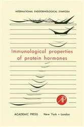 Book cover of Immunological Properties of Protein Hormones by Filippo Polvani