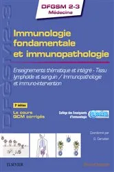 Book cover of Immunologie fondamentale et immunopathologie (2nd ed.) by Collège des Enseignants d'Immunologie