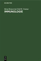 Book cover of Immunologie by Baruj Benacerraf
